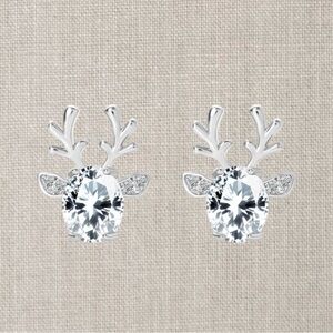 Sparkly Reindeer Earrings